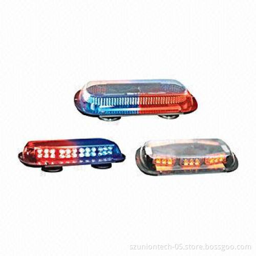 LED Warning Minibar with 0.5 to 1.0W Power, Available in Green or White Color